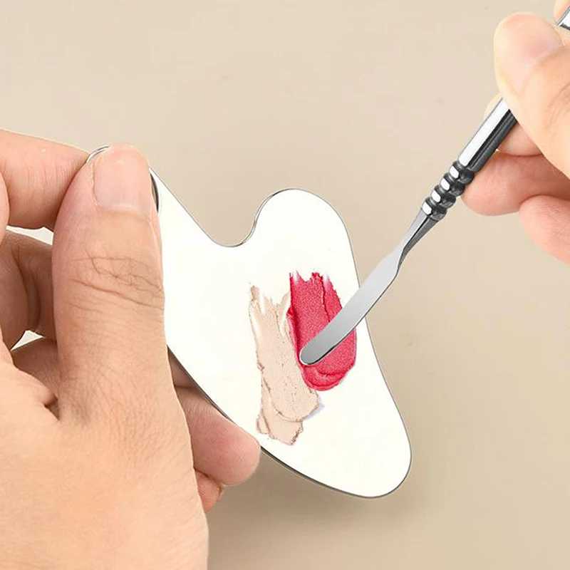 1 шт./3 шт. косметический макияж шпатель из нержавеющей стали лопатка для