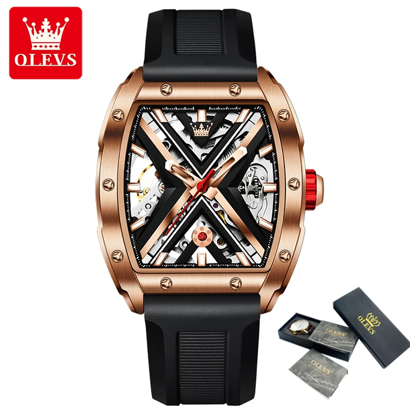 

OLEVS Top Brand Luxury Watch Men Mechanical Automatic Watches Automatic Waterproof Men Automaitc Wristwatch Relógio Masculino