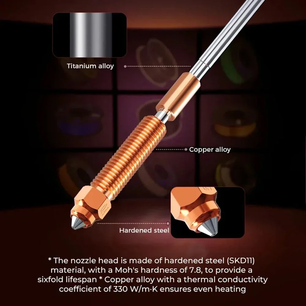 JUUPINE Комплект сопел для Creality K1C/K1