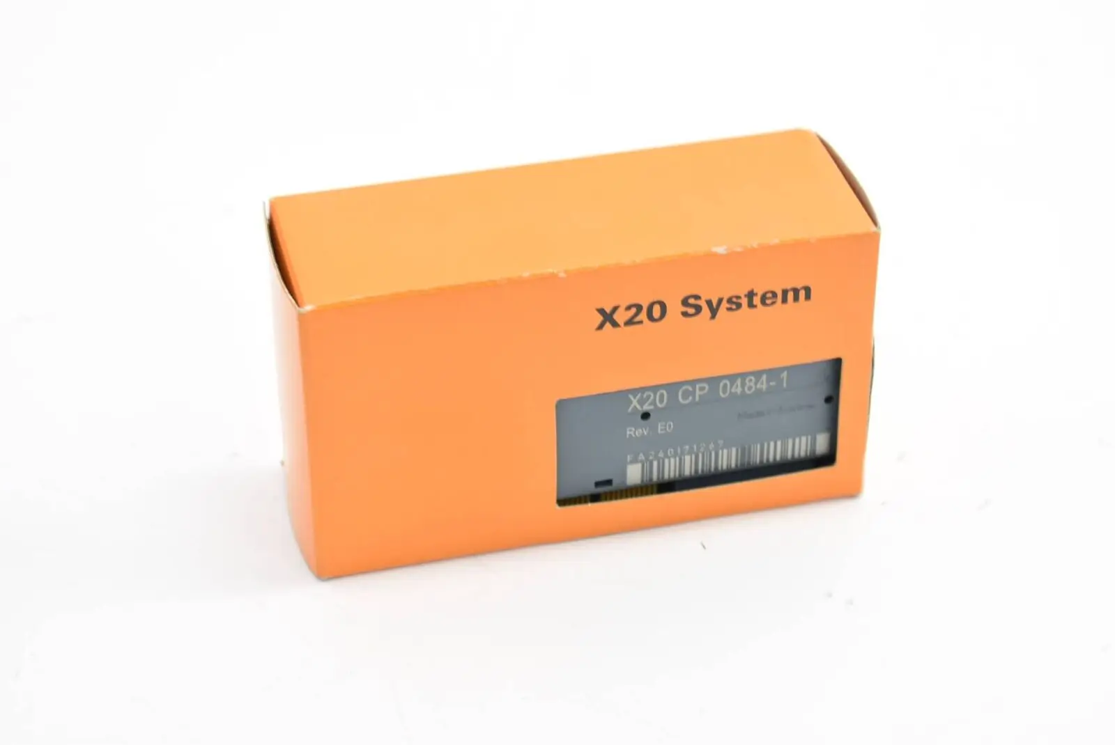 Б &amp р оформление электронных ламп (X20 CP 0484-1 ) Rev. E0