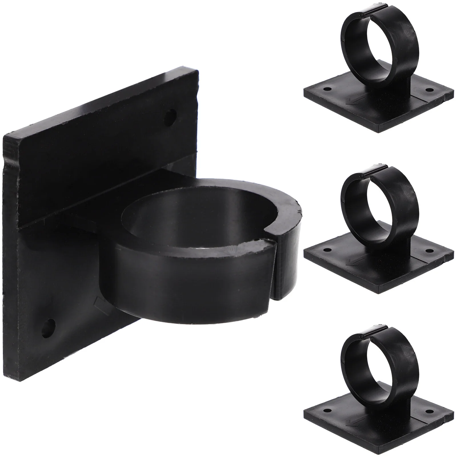 

Clip Holder Adhesive Microphone Clips Stands Logo Station Part Flag Wireless Microphones