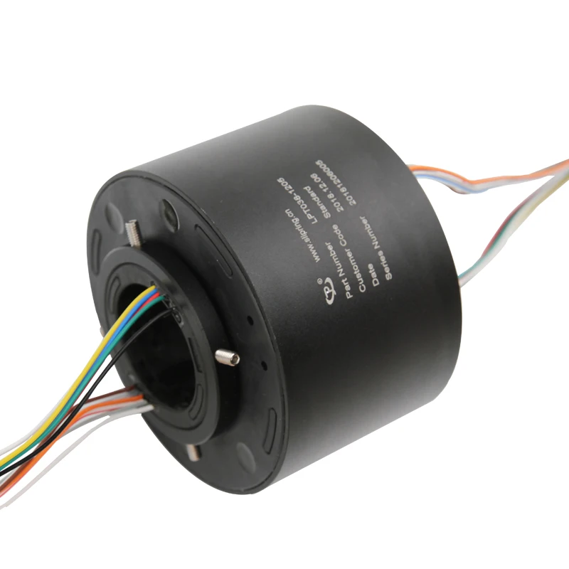 

Hollow Bore Slip Rings 12 circuit 5A through hole diameter 38.1mm