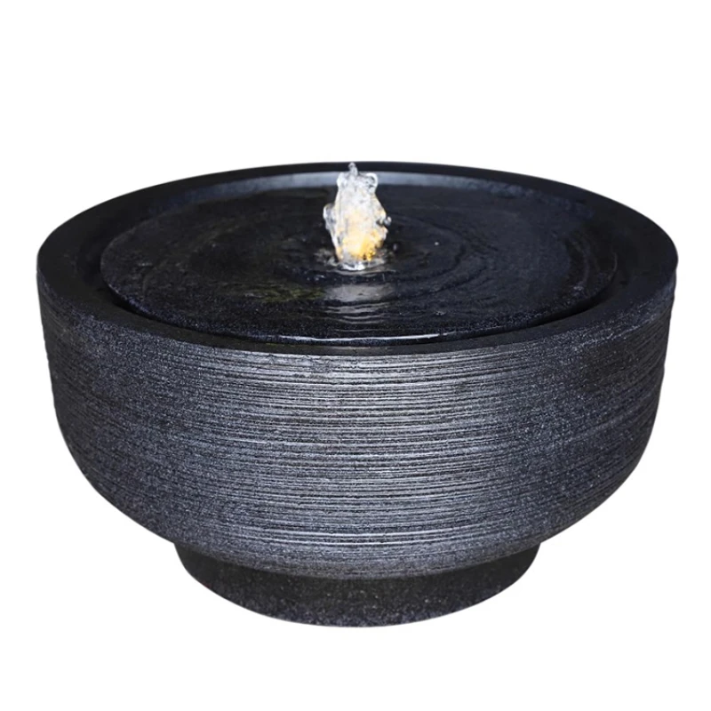 Xl фонтан с водой пейзаж скетч двор простая напольная Чаша Украшение корнукопия