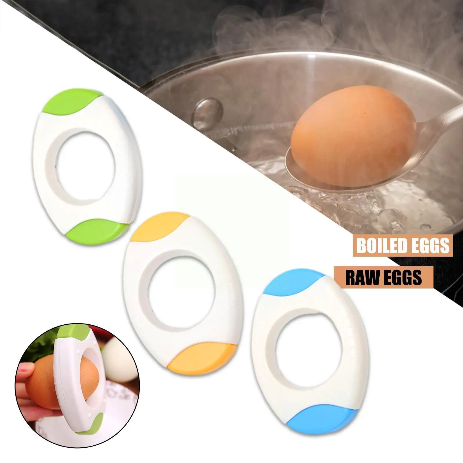 

1pcs Separator Egg Opener Cutter Kitchen Gadgets Boiled Topper Knocker Essential Cracker Tools U3s5