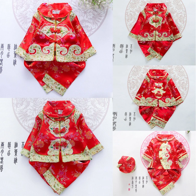 Новинка 2022 костюм Тан в китайском стиле для девочек подходящий детей новогоднего