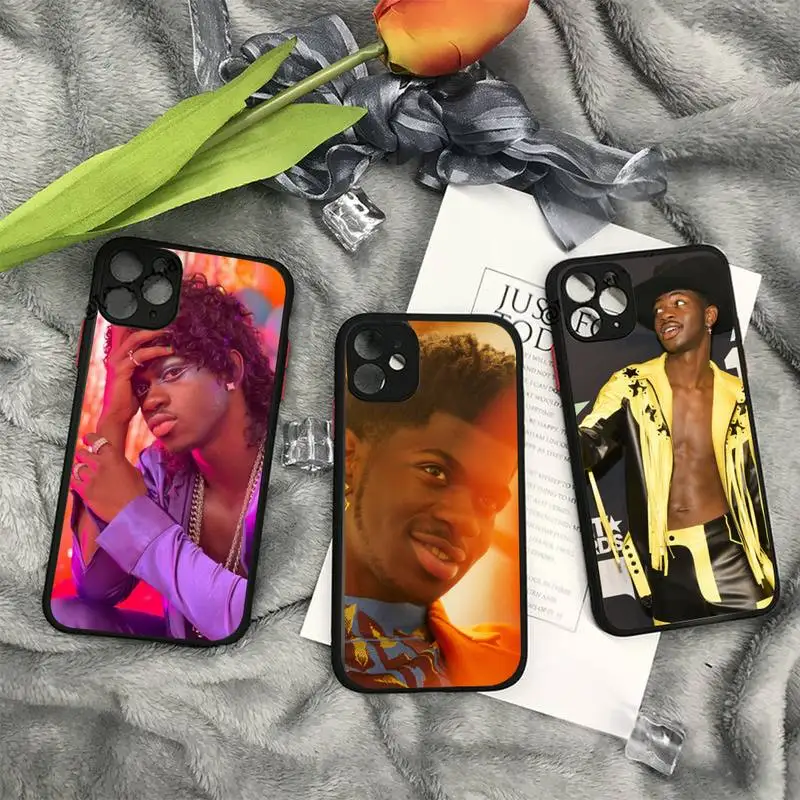 

Lil Nas X singer Phone Case matte transparent For iphone 11 12 13 7 8 plus mini x xs xr pro max cover