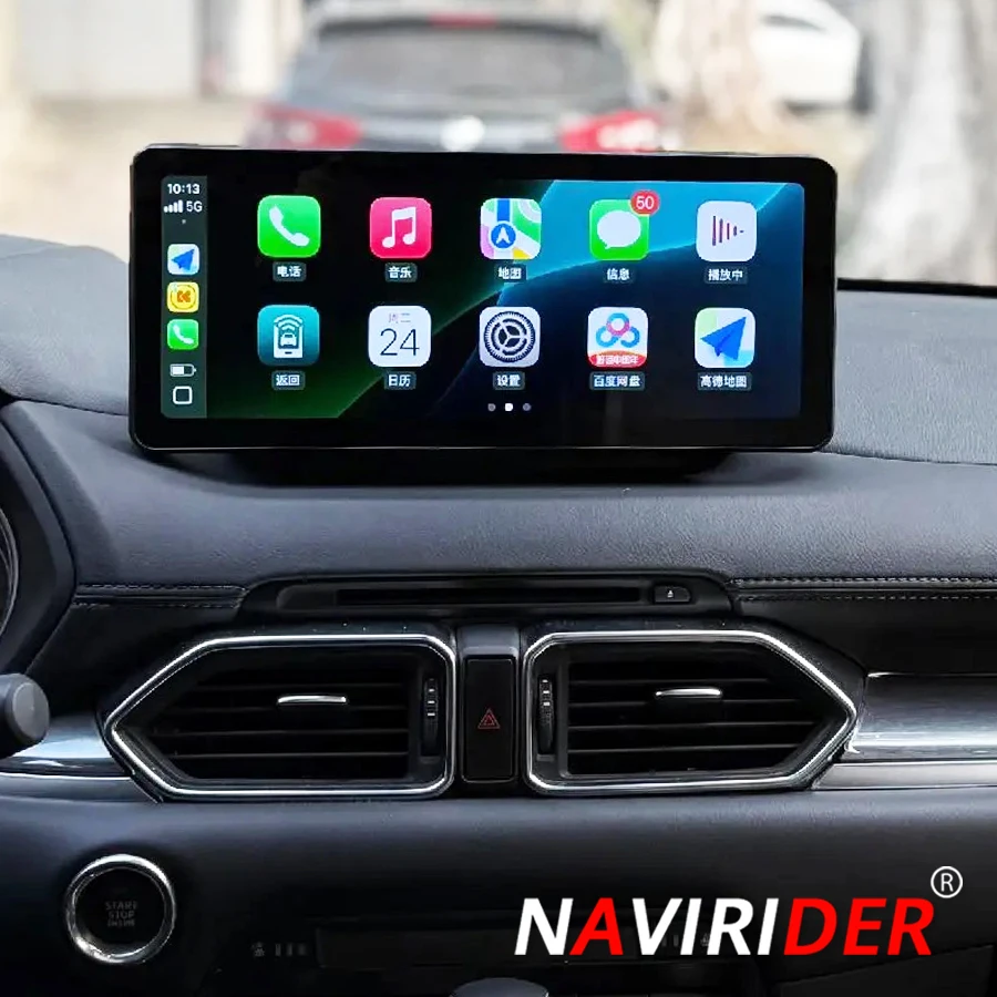 

Для Mazda CX5 CX-5 CX 5 2017 2018 2019 1920*720 QLED Android 14 Экран Мультимедийный видеоплеер CarPlay Автомобильный радиоприемник 256 ГБ