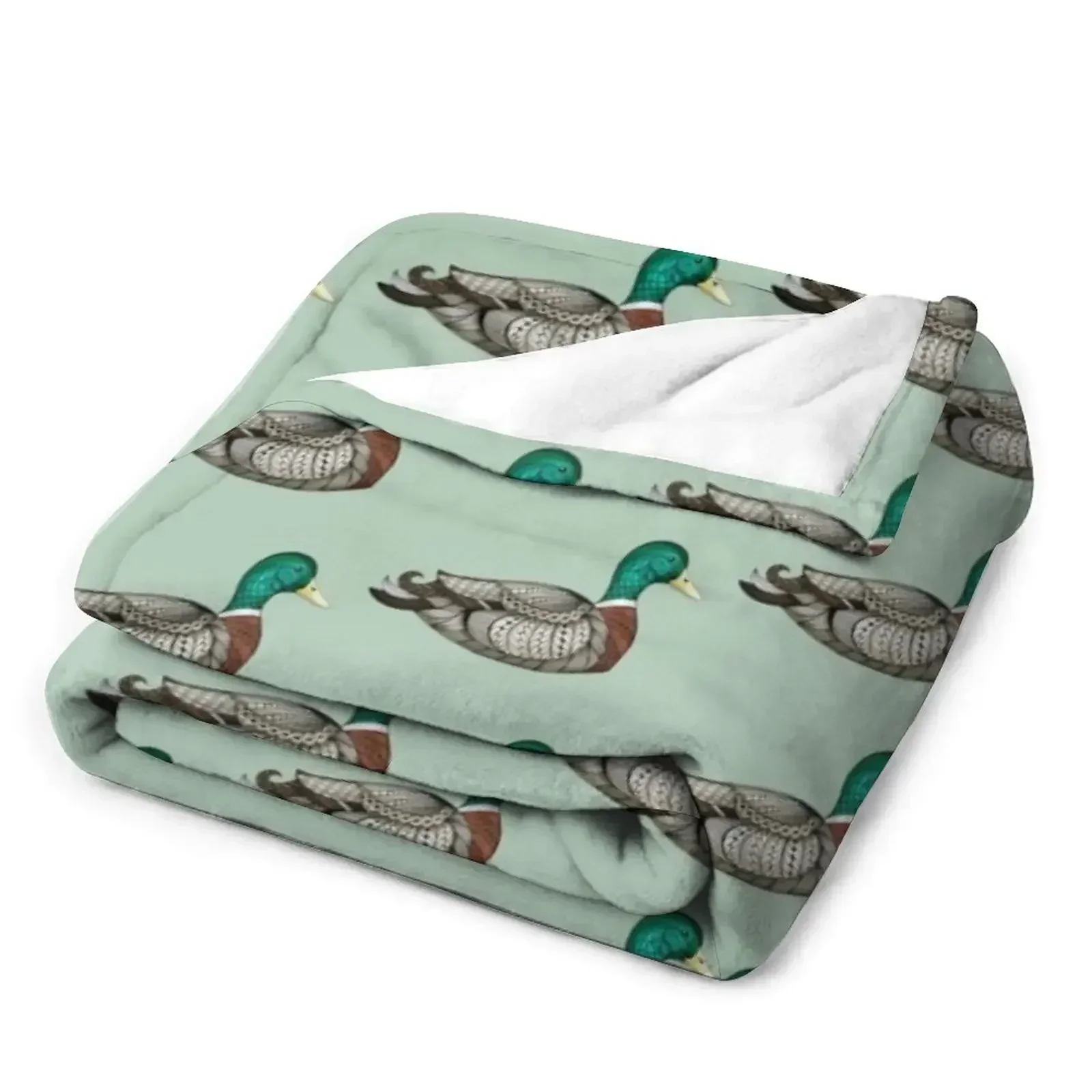 Одеяло Крялард Утка Фланелевые тяжелые одеяла