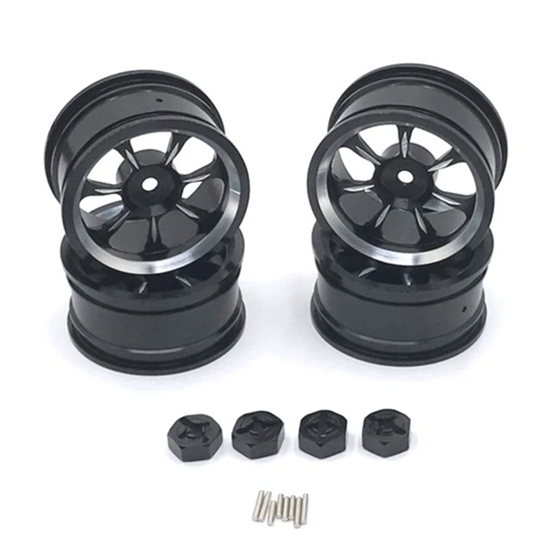 

4 шт. металлические 6 спиц 52 мм обод колеса для 1/10 RC On-Road Drift Car Traxxas HSP Tamiya HPI Kyosho Redcat SAKURA Parts