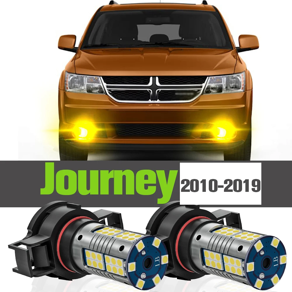 

2x LED Fog Light Accessories Lamp For Dodge Journey 2010-2019 2011 2012 2013 2014 2015 2016 2017 2018