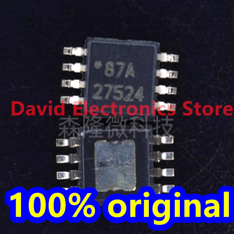 

10PCS 100% brand new original UCC27524DGNR UCC27524 silk screen 27524 packaged MSOP-8 bridge driver chip