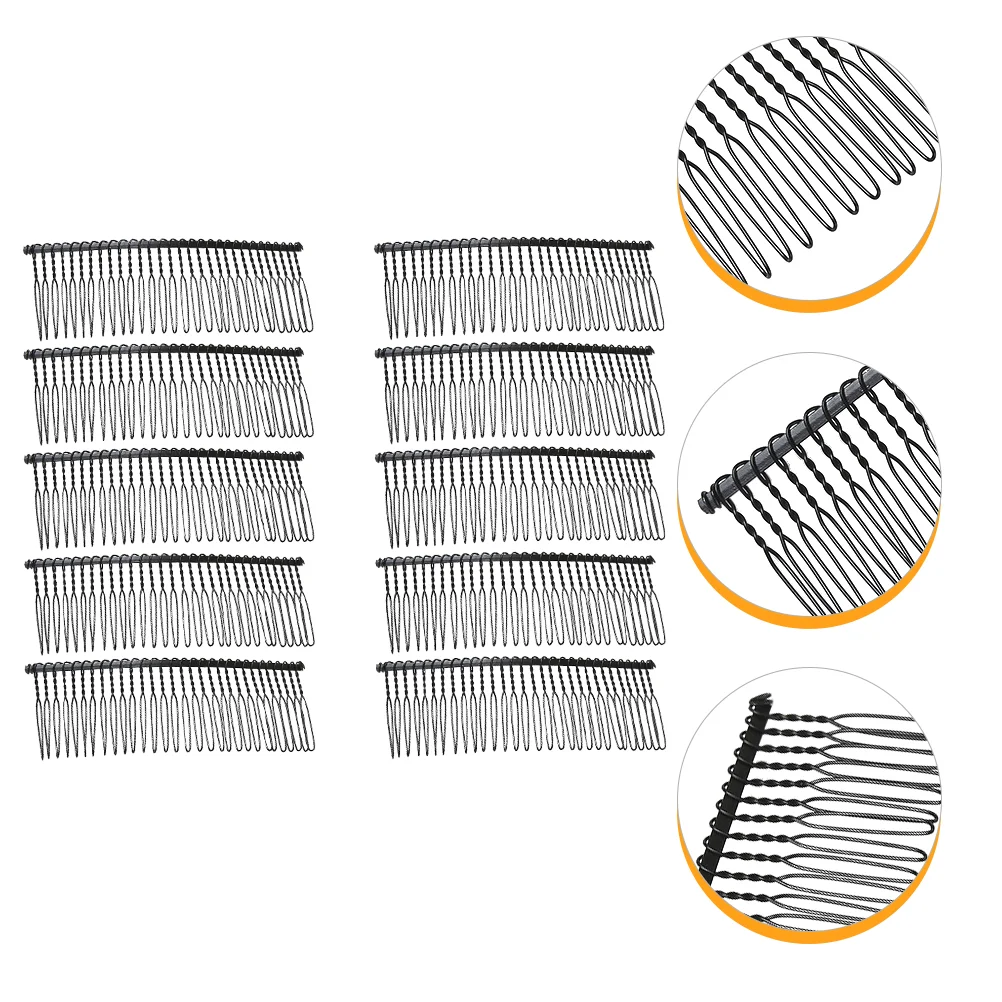 

Гребни для волос с железная проволокой, 10 шт.