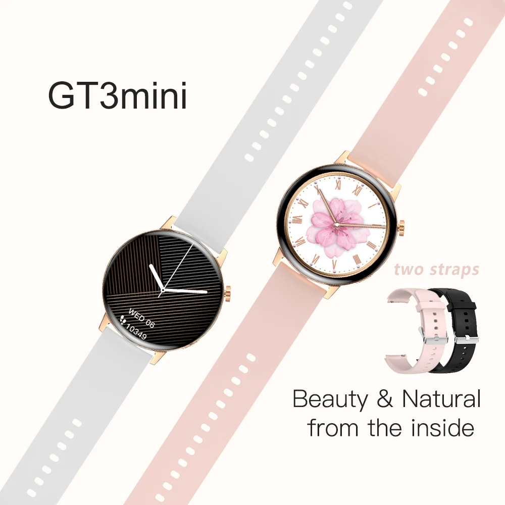 

Смарт-часы GT3 для мужчин и женщин, мини Смарт-часы с поддержкой NFC, Bluetooth, голосового помощника, беспроводной зарядки, спортивный фитнес-треке...