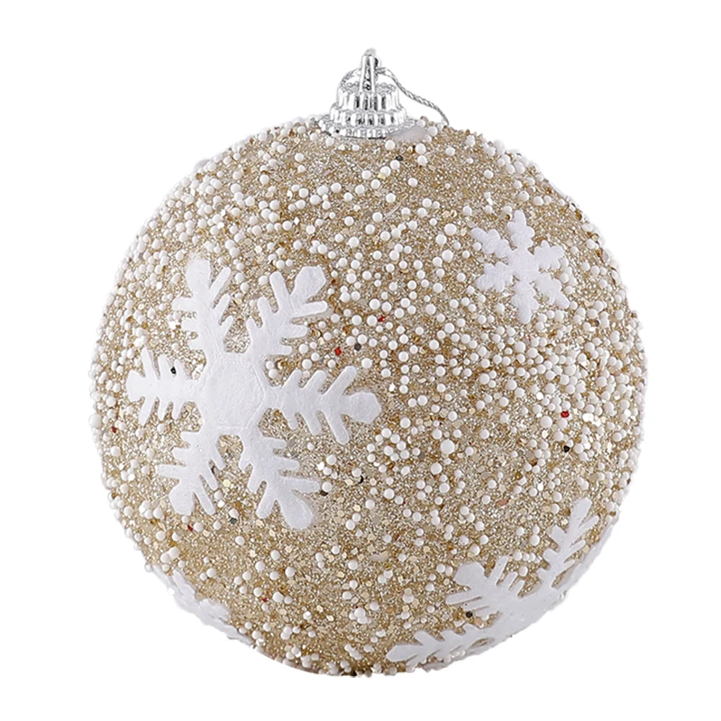 

Золотой новогодний шар 8 см