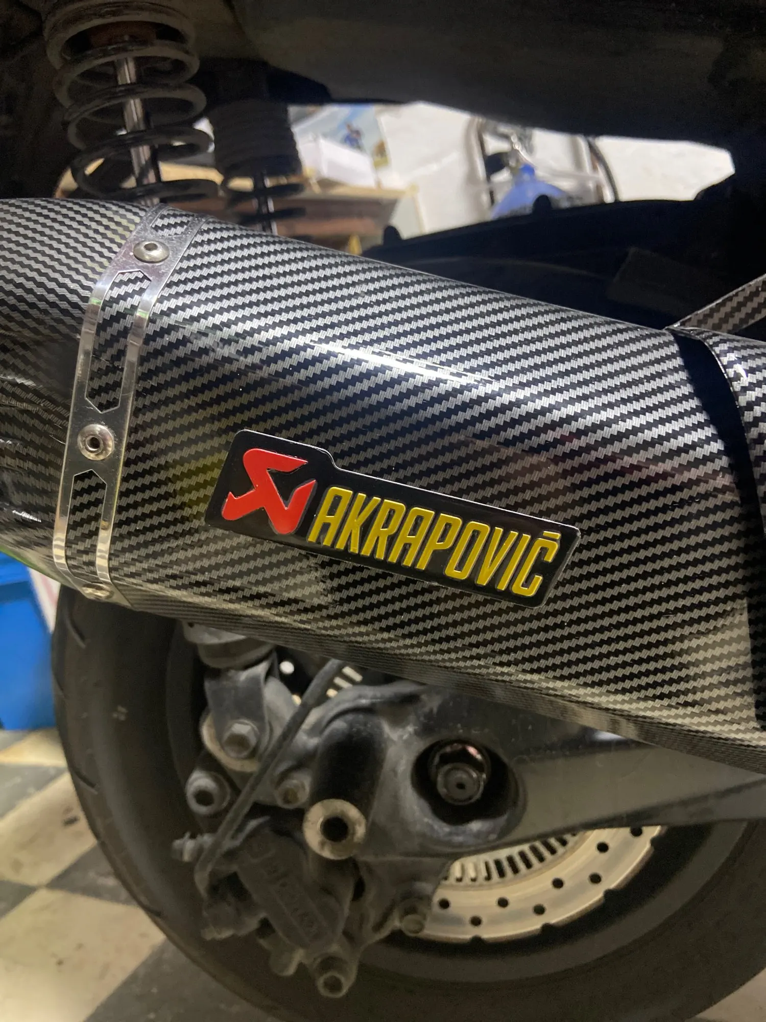Алюминиевая наклейка на выхлопные трубы для мотоцикла Akrapovic leovinci Yoshimura |