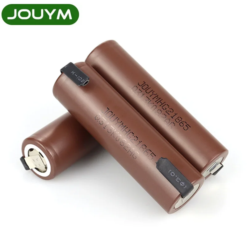 HG2 18650 перезаряжаемая батарея высокого напряжения 3000 мАч литиевые батареи для