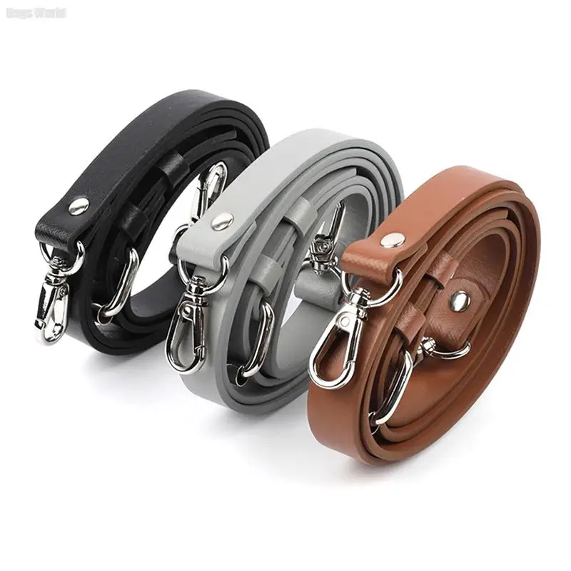 

125CM Long PU Leather Bag Strap Accessories For Handbags 1.2CM Wide Shoulder Bag Strap For Crossbody Replacement Strap For Bags