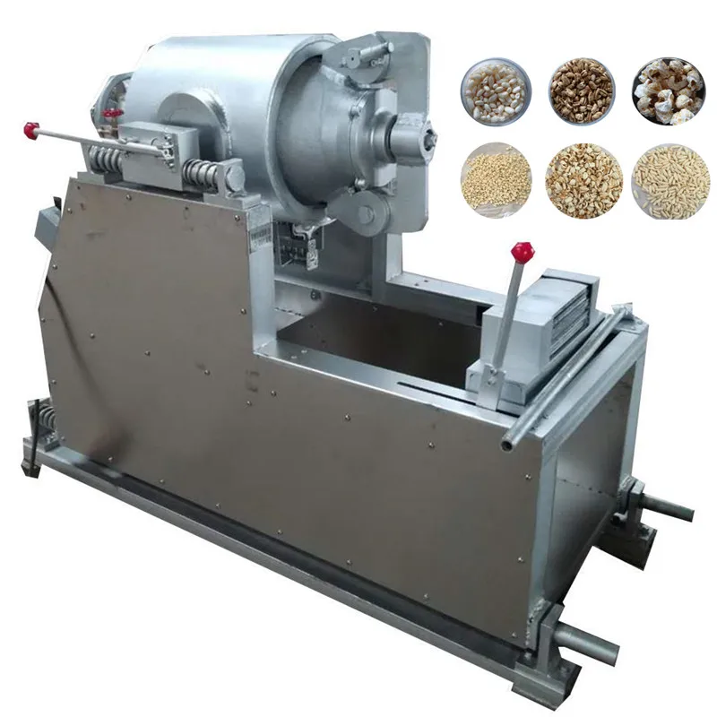 Горячий воздушный поток закуска кукуруза слоеная пшеница машина для