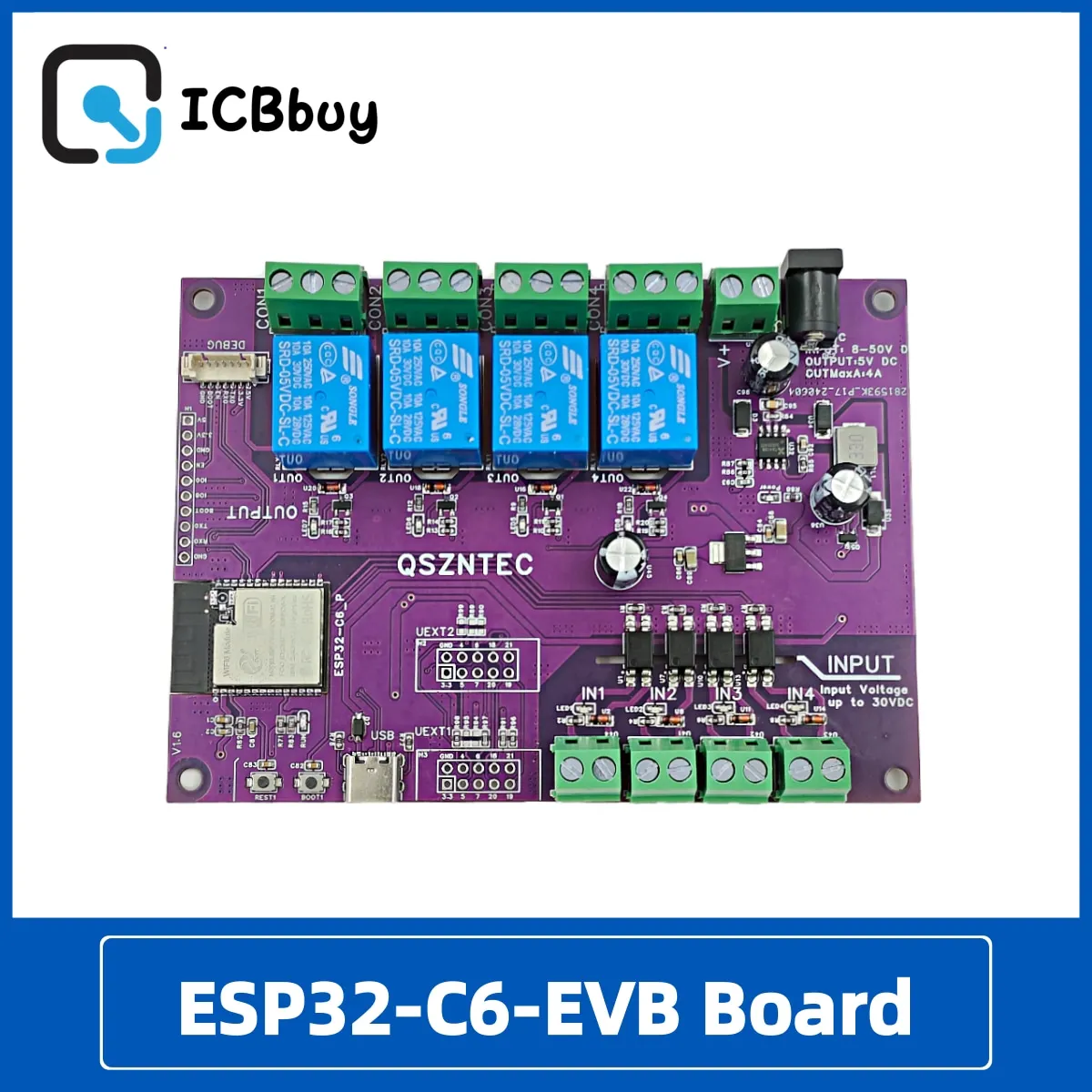 Фото Поддержка tasmota ESP32-C6-EVB ПЛАТА С WIFI6 BLUETOOTH5 LE И ZIGBEE РАЗЪЕМ ДЛЯ МАТЕРА И УМНЫЙ ДОМАШНИЙ РАБОТАЙТЕ №1