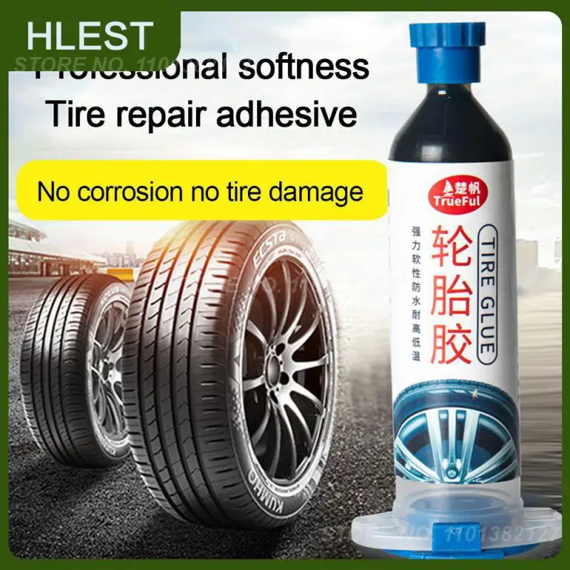 

Universal Repairing Adhesive Silicone Adhesive For Tires Portable Tire Glue Repair Glue 30ml Durable Car Special Glue