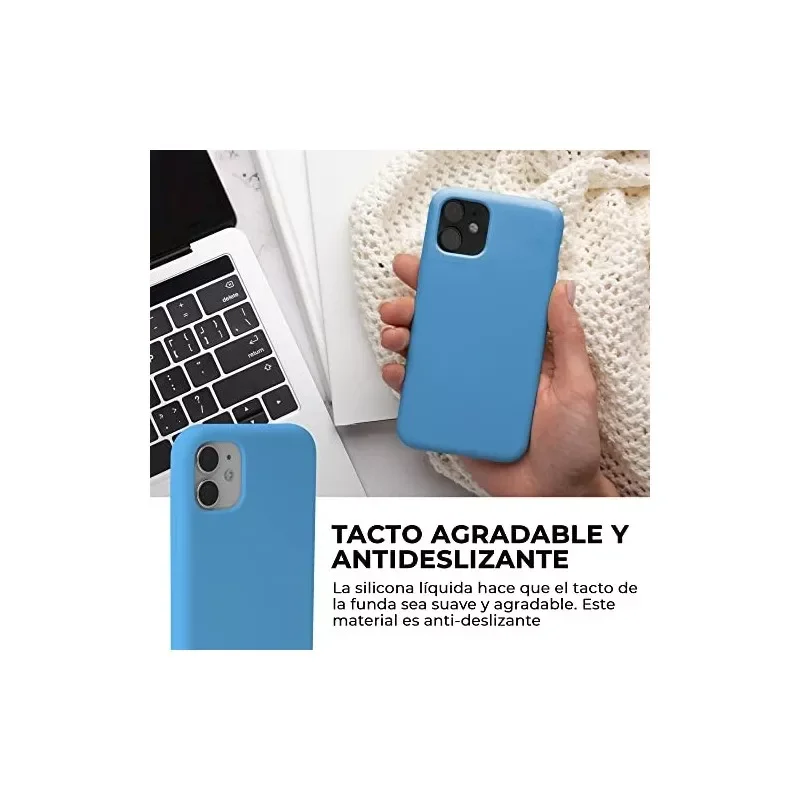 

NEW2023 Silicone Case 11 blue surfer | Librephonia
