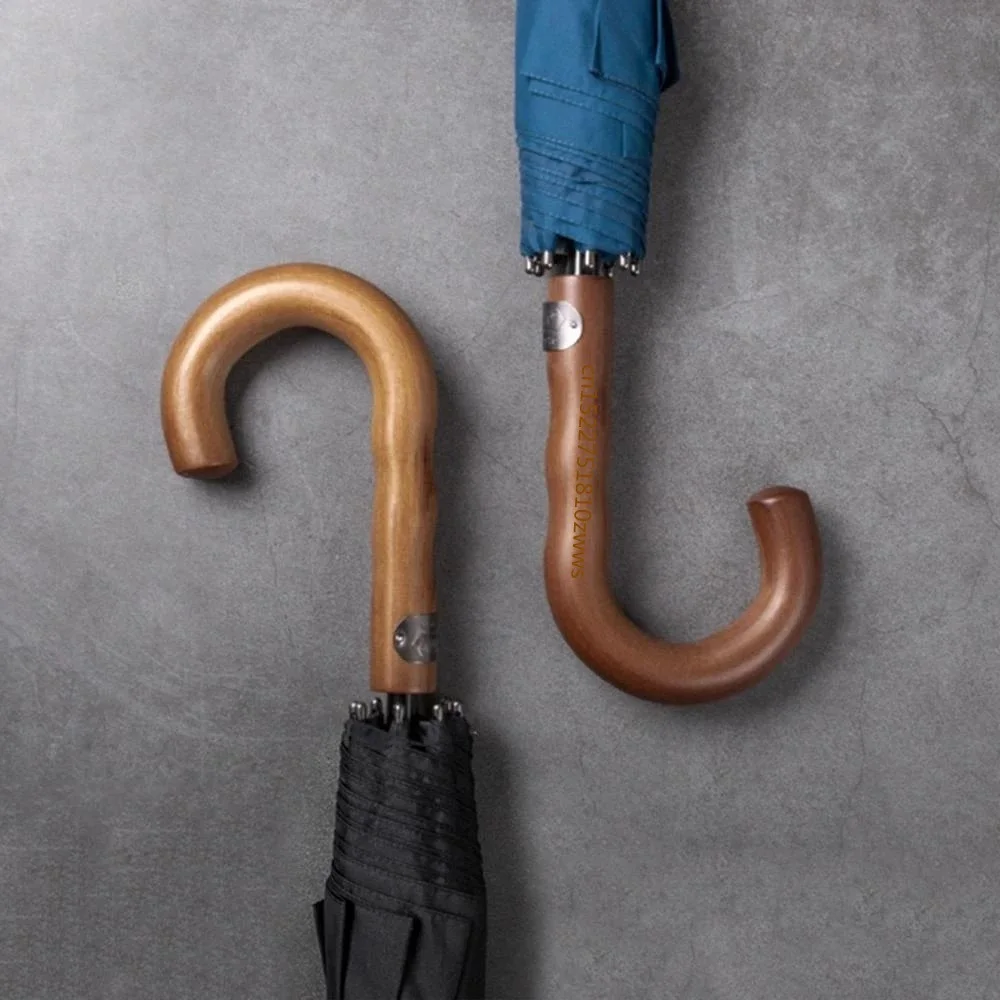 

Xiaomi Men Large Umbrella Wooden Handle Double Layer Windproof Umbrellas Rain 8K Ultra-Large 135Cm Golf Paraguas Big Umbrella