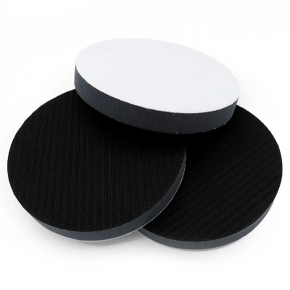 

6 Inch Soft Sponge Interface Pad Hook Loop Or Air Sander Back-up Pad Backing Pad Drill Wheel Polisher Removes Scratches Car