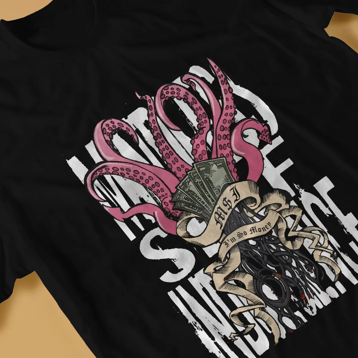 Специальная футболка в виде осьминога для отдыха без ума летняя одежда мужчин и