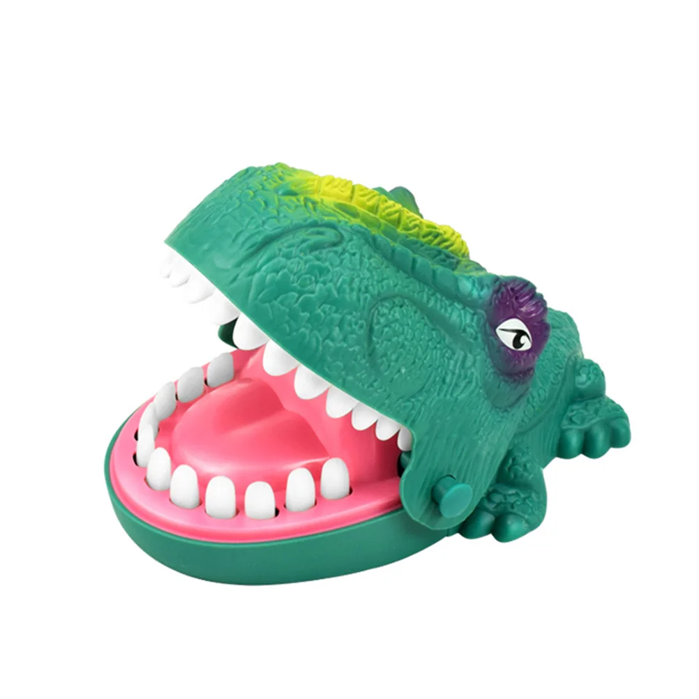 

1Pc Biting Finger Dinosaur Toy Parent-kid Interactive Toy Party Prank Game Toy