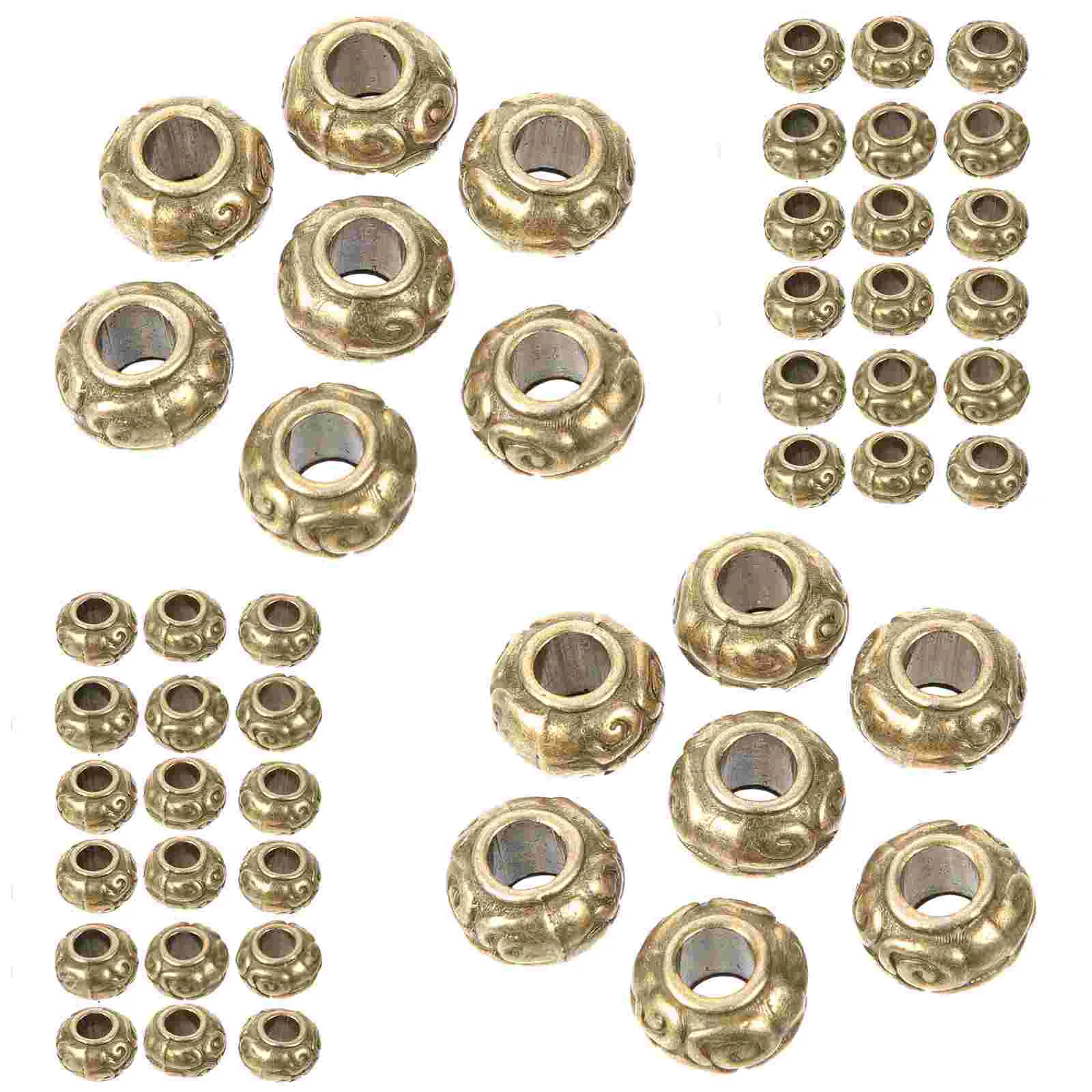 

Металлические бусины-разделители для изготовления браслетов, ювелирных изделий, 50 шт.