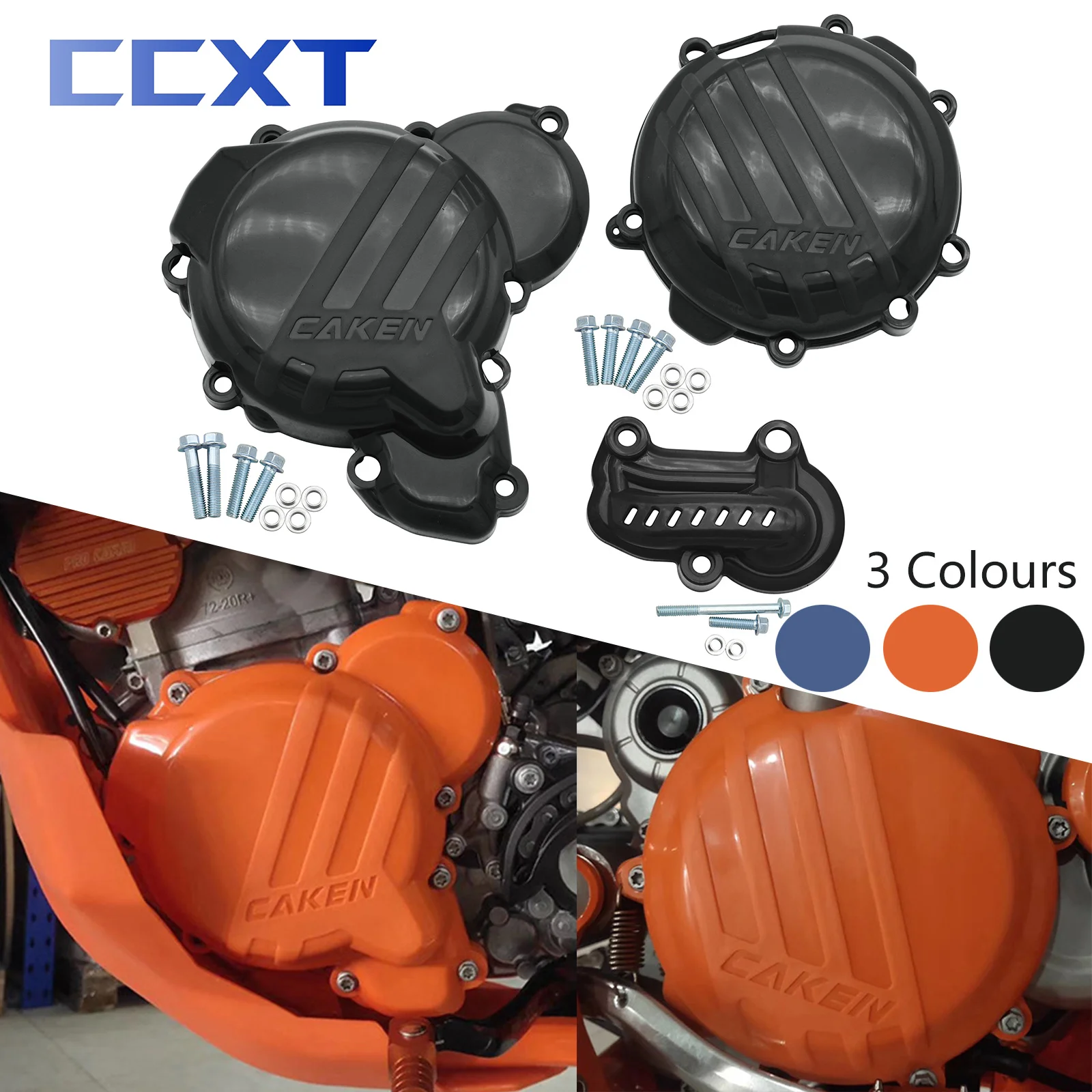 

For Husqvarna TC250 TC300 TX250 TX300 TE250i TE300 2019-2022 Motorcycle Engine Clutch Guard Water Pump Cover Ignition Protector