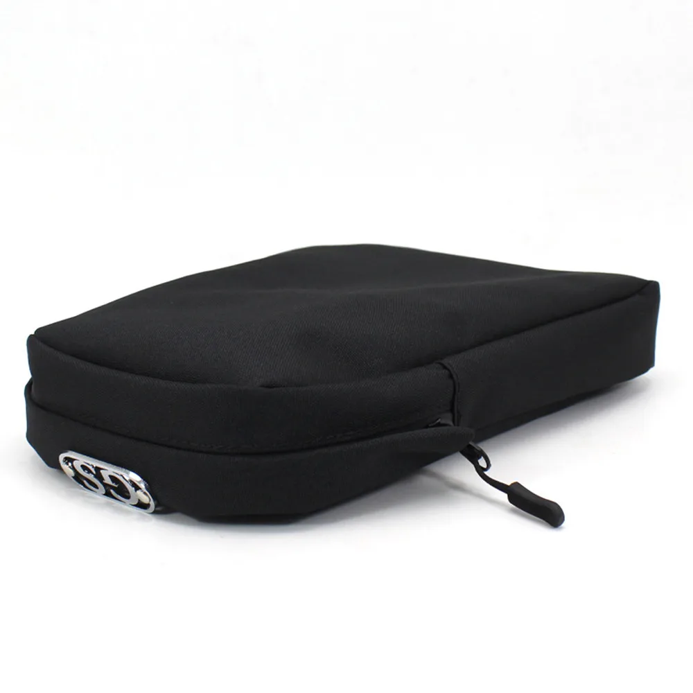 

Rear Tail Bag Tool Bag Black Dustproof Maintenance Mobile Phone Rear Frame Bag Repair