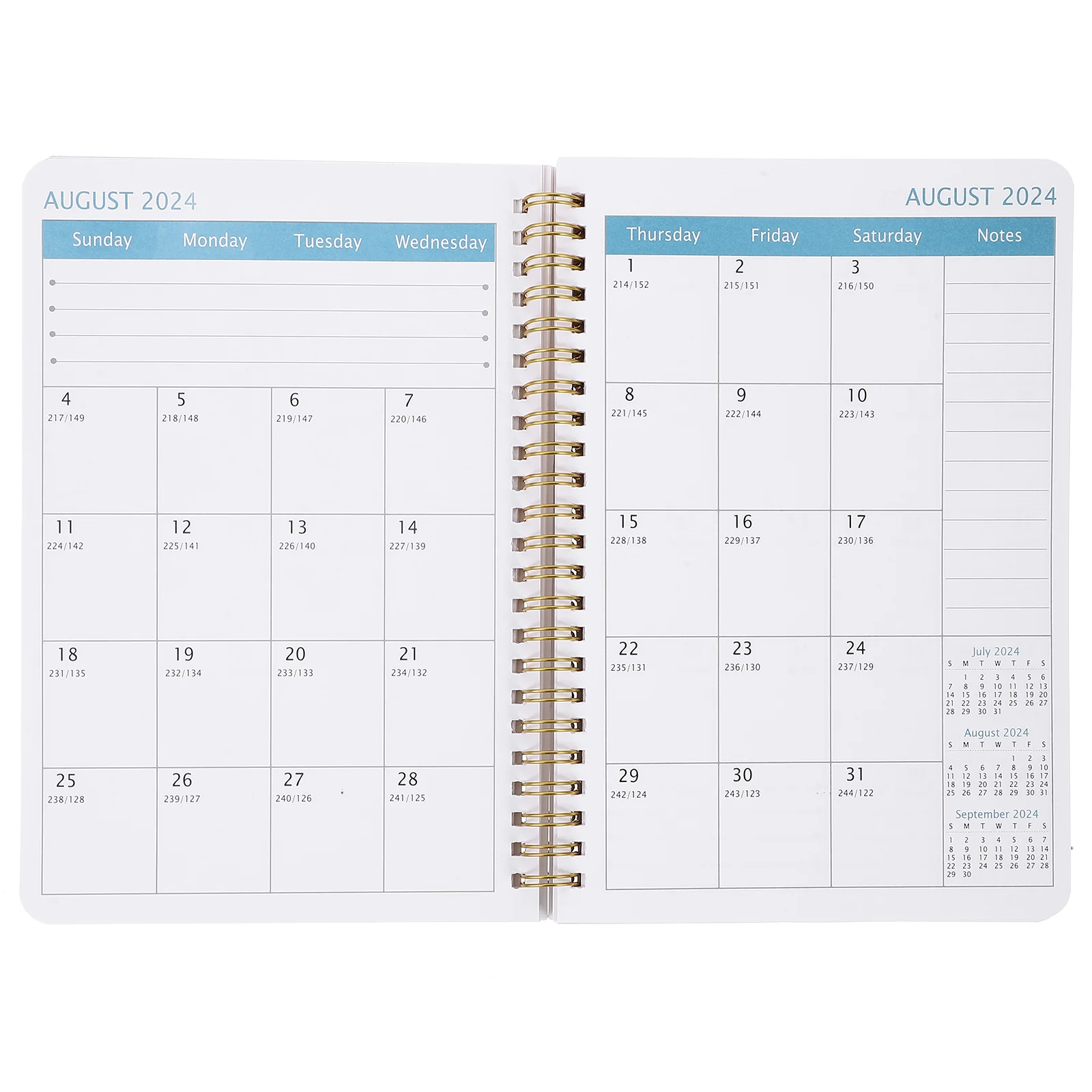 

Household Planner Book Portable Academic Planner Multi-Function Planner Organizer