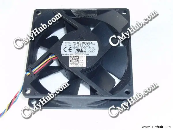 Для Delta Electronics AUC0812D DC12V 0 7A 8025 8 см 80 мм 80X80X25 4-контактный 4-проводной охлаждающий