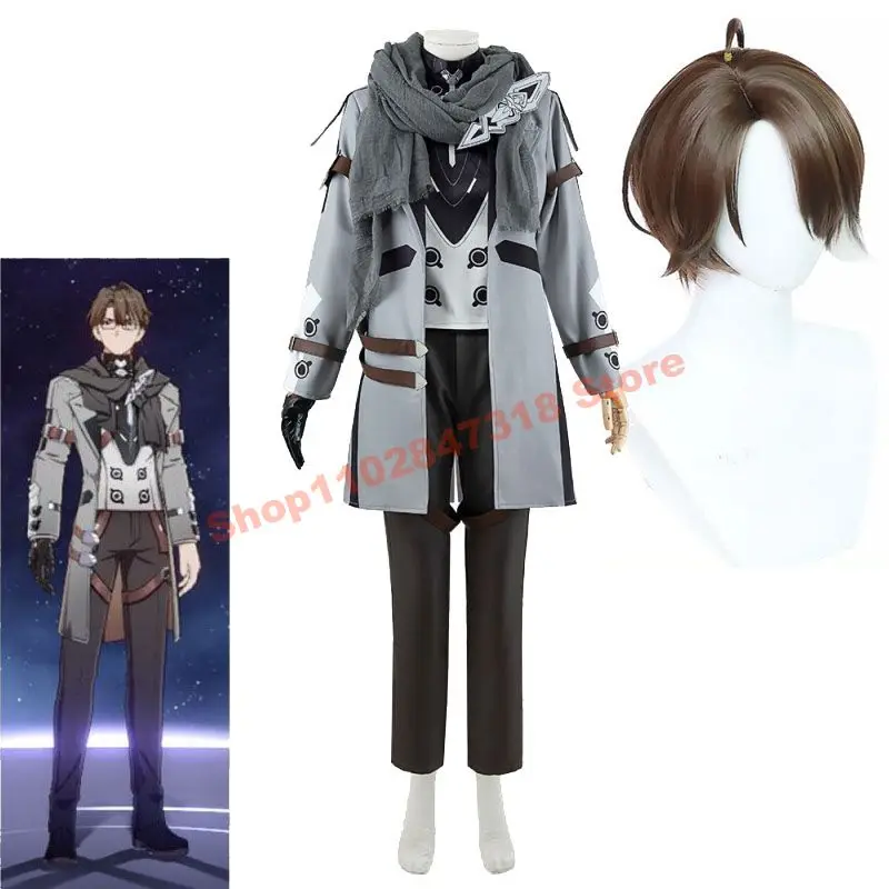 

Honkai: Star Rail Welt Joyce Cosplay Costume Or Wig Men And Women Game Anime Uniform Suits Halloween Carnival Dressing