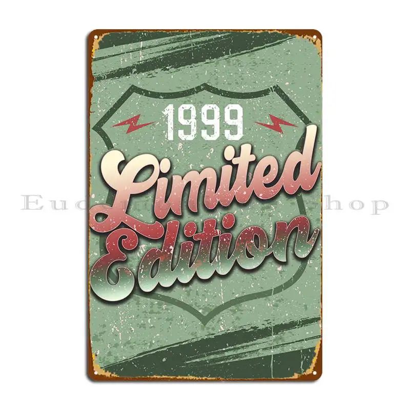

Винтажные 1999 ограниченные металлические знаки настенные таблички для паба дизайн кинотеатра пещера жестяной плакат
