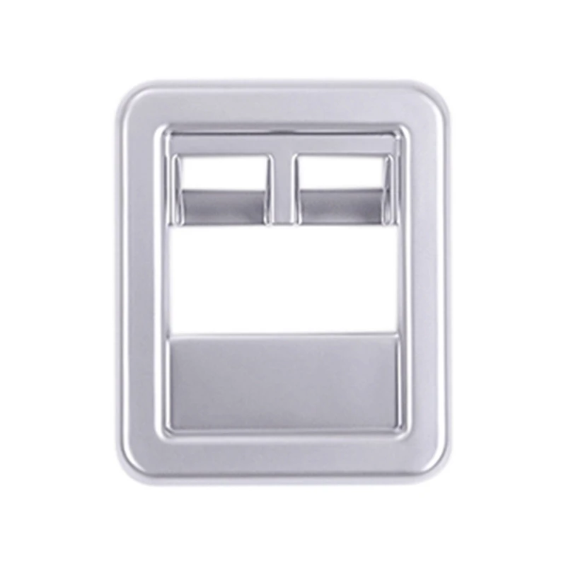 

For Land Rover Discovery 5 2017-2021 Car Second Row Seat Adjustment Button Cover Trim Frame Decor Stickers Accessories