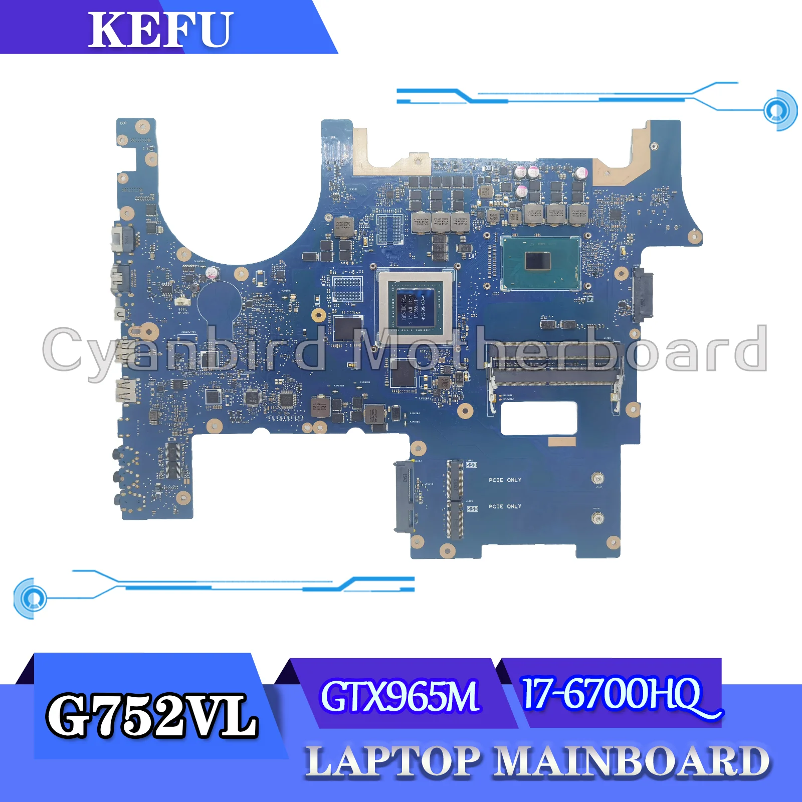 

Материнская плата KEFU G752V L материнская плата ASUS ROG G752V GFX752V G752VT G752VY