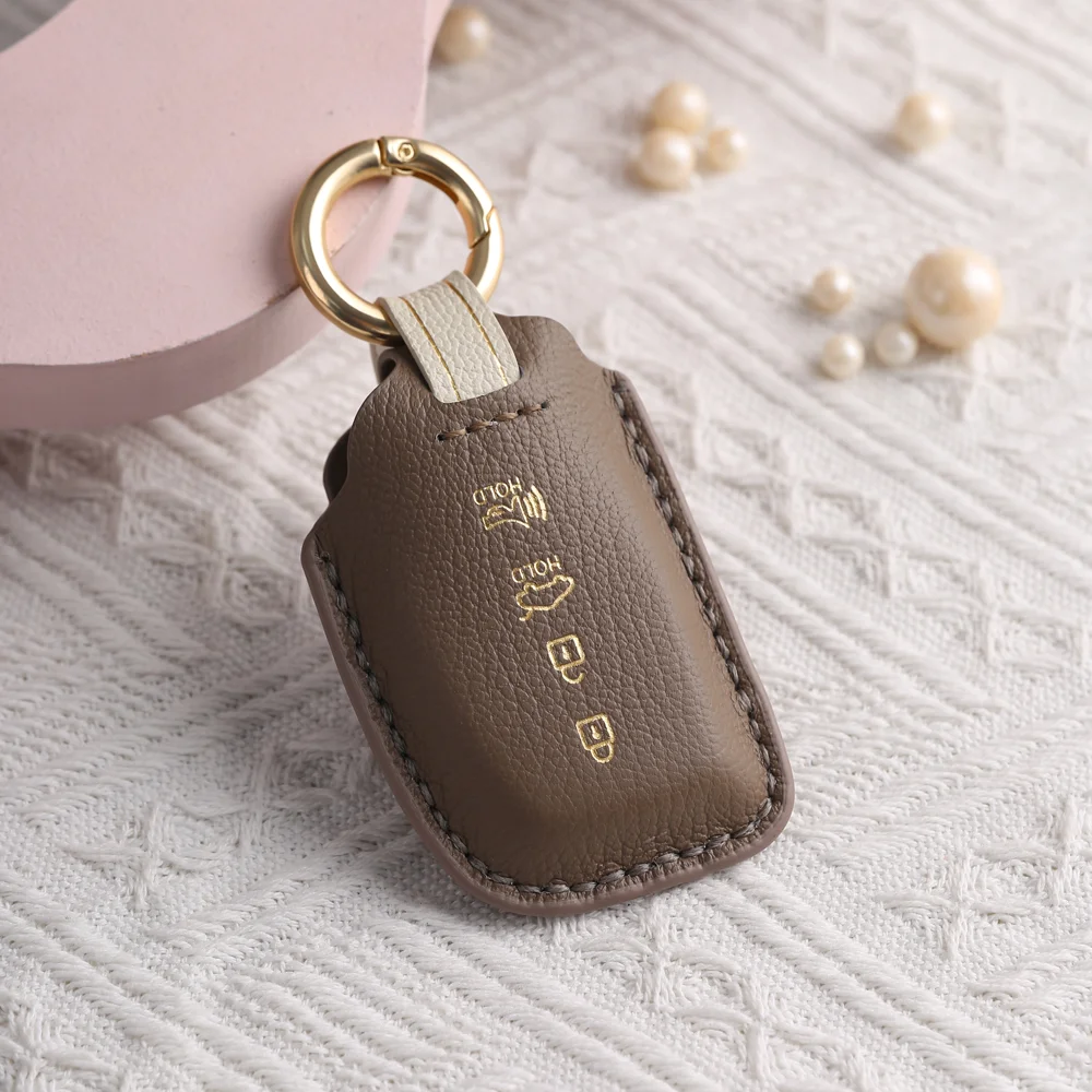 

Кожаный Автомобильный брелок для Hyundai Tucson Santa Fe Rena Sonata Elantra Creta Ix35 Ix45 I10 I30 I40