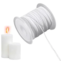 61m non toxic environmental spool of cotton braid candle wicks wick core for diy oil lamps handmade candle making supplies
