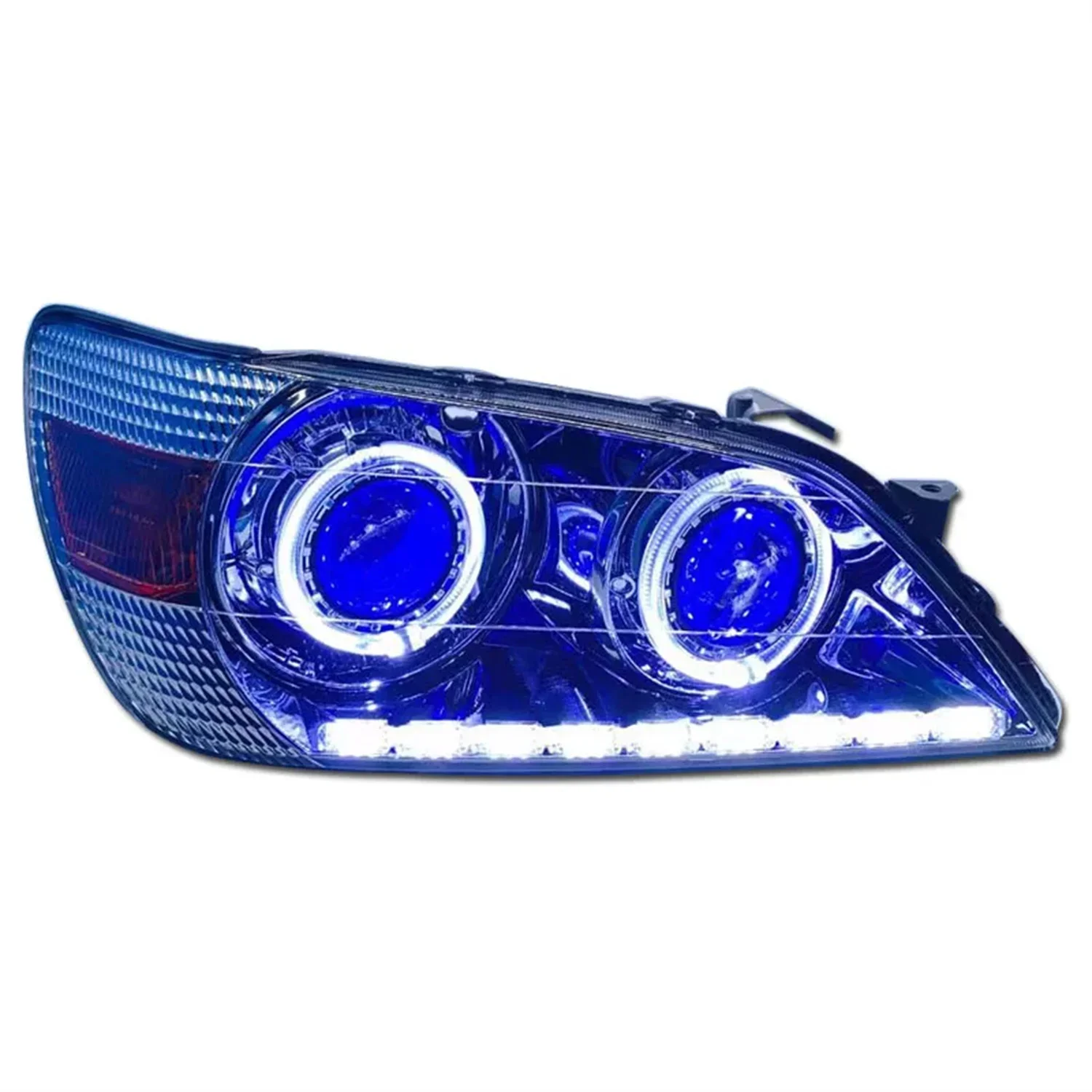 Автомобильные светодиодные фары DRL дневные ходовые огни ангельские глазки