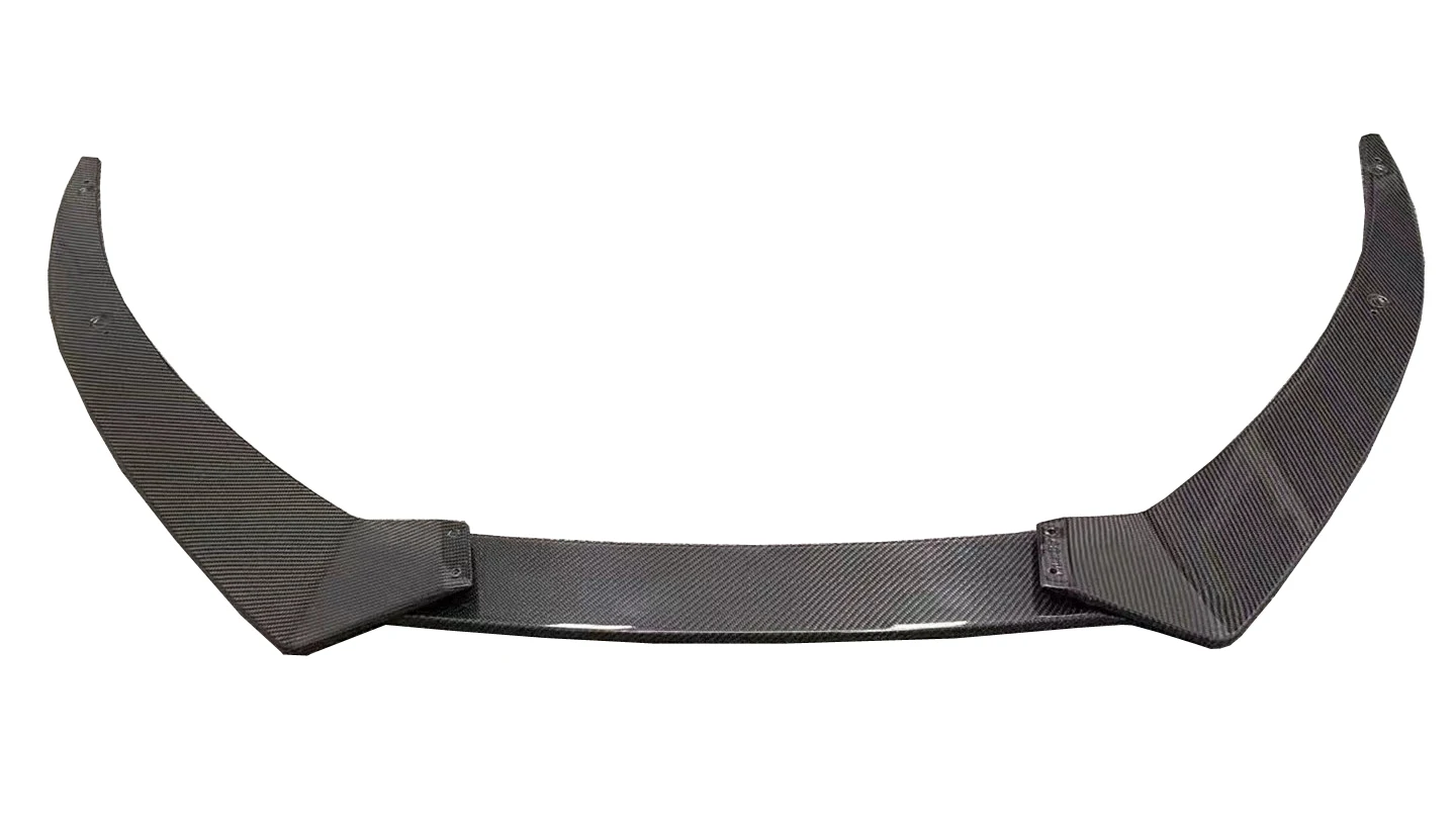 2017+ автомобильный спойлер R8 Bodykit из углеродного волокна GT Wing передняя губа