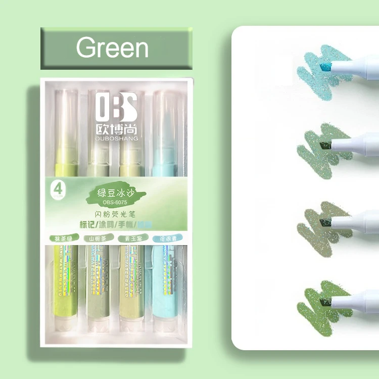 

Набор блестящих маркеров Borrence 20 цветов