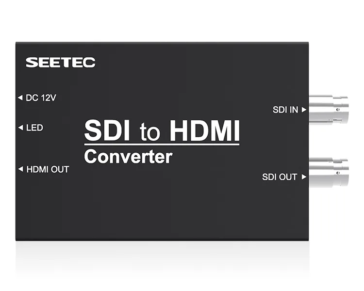 

Видеоконвертер SEETEC HD/SD-SDI в HDMI для понижающего оборудования