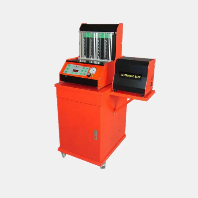 

LGC-4H auto fuel injector flow test nozzle tester cleaning machine