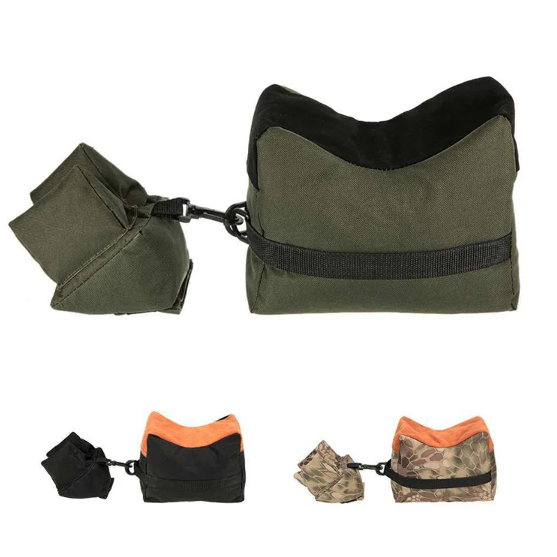 

Уличная тактическая сумка с песком, передняя и задняя Сумка, Сумка для охоты, сумка для военной снайперской стрельбы, мишени, подставка, Аксессуары для оружия