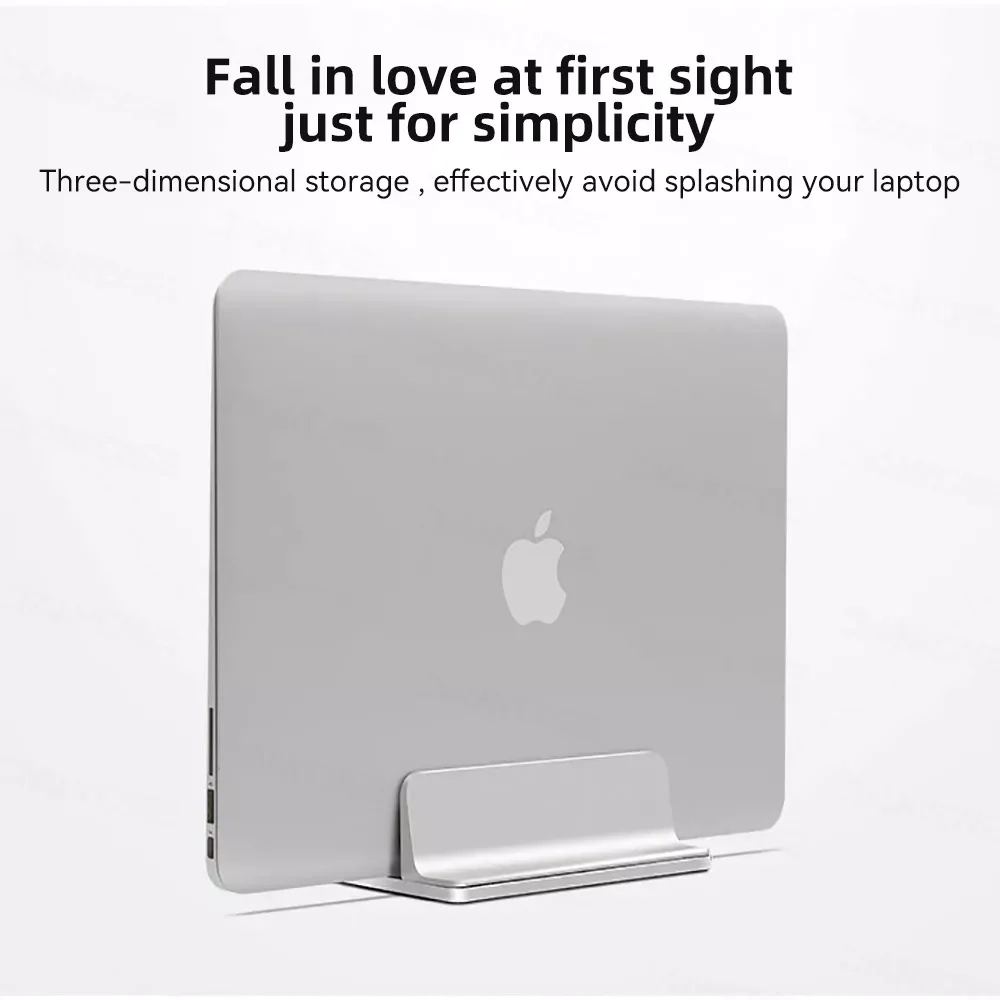 

2023 Vertical Laptop Stand For Macbook Air Pro 13 15 16 Desktop Aluminum Stand With Adjustable Dock For Notebook Stand placa de