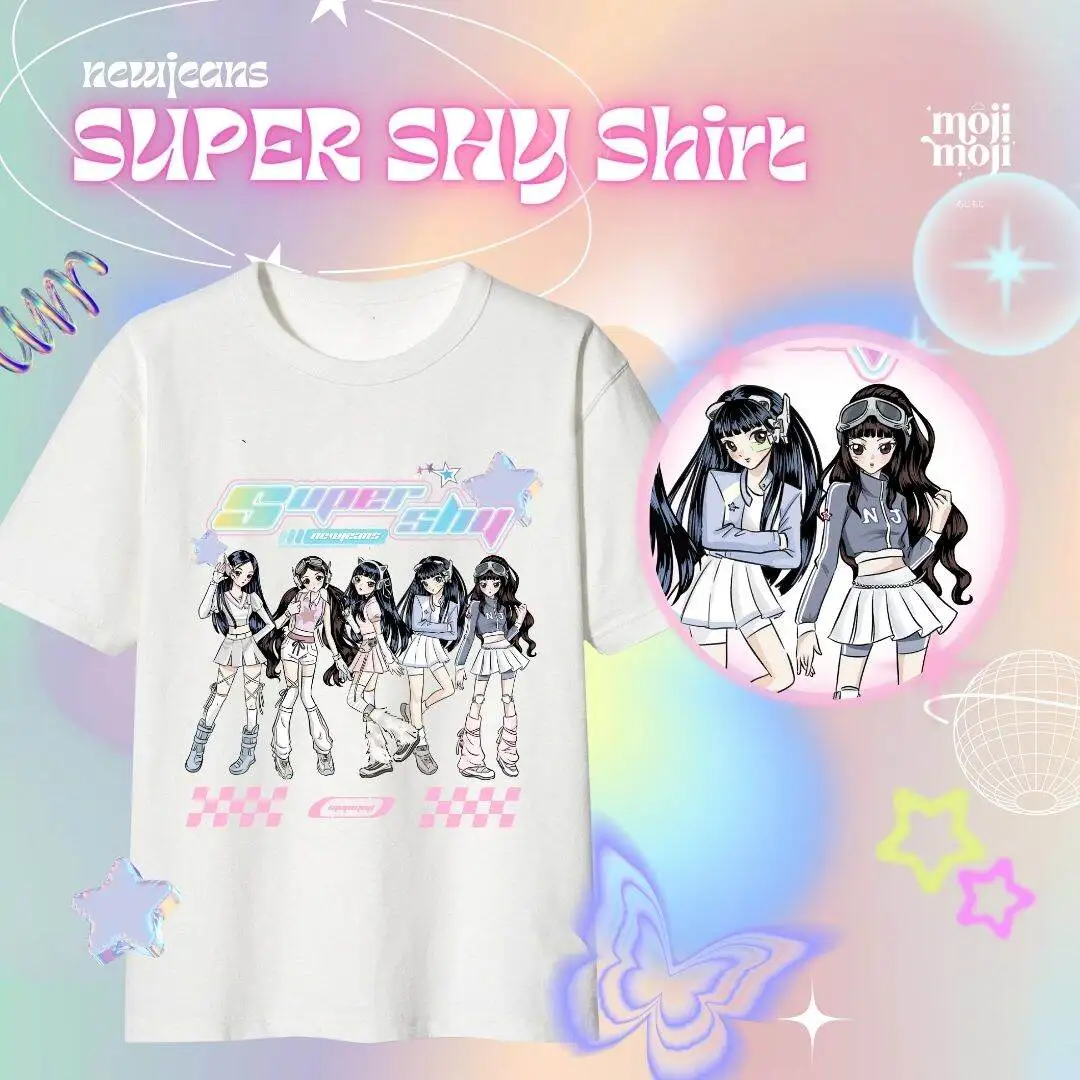 НОВЫЕ ДЖИНСЫ SUPER SHY Рубашка Футболка унисекс