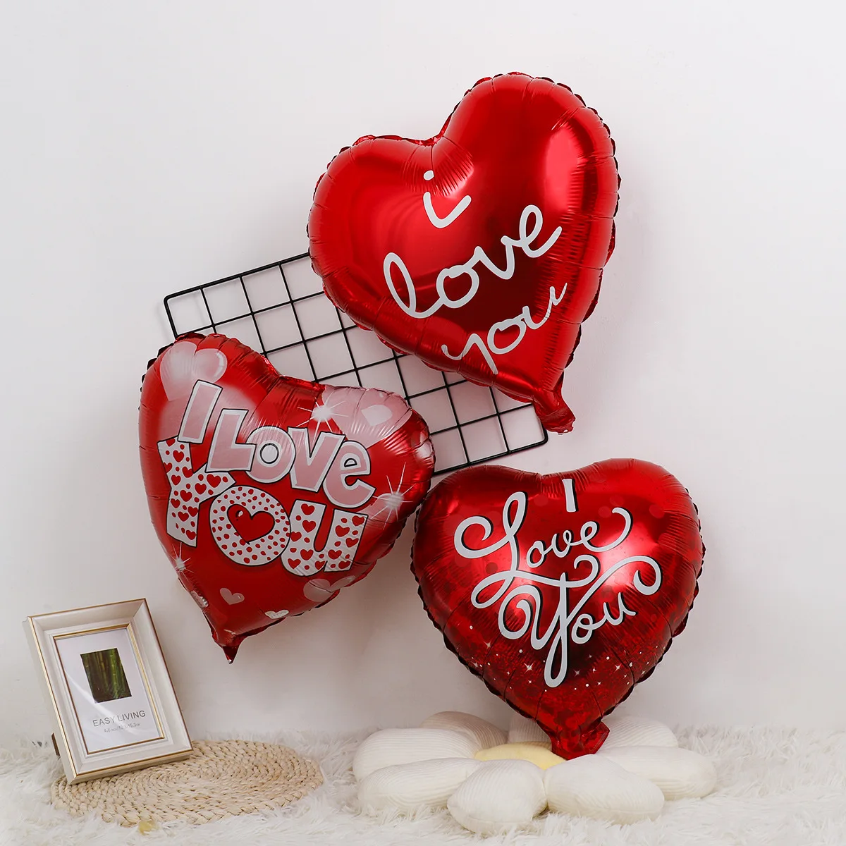 

5 шт 18 дюймов Красное сердце любовь фольга гелиевые шары в форме сердца свадьба день рождения воздушные шары День Святого Валентина товары
