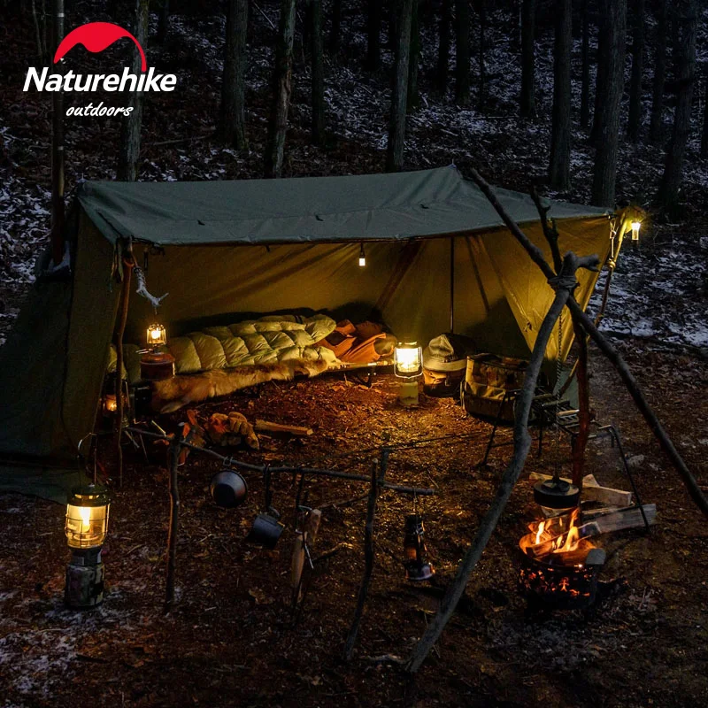 Naturehike кемпинговые палатки армия тент палатка открытый солнцезащитный навес